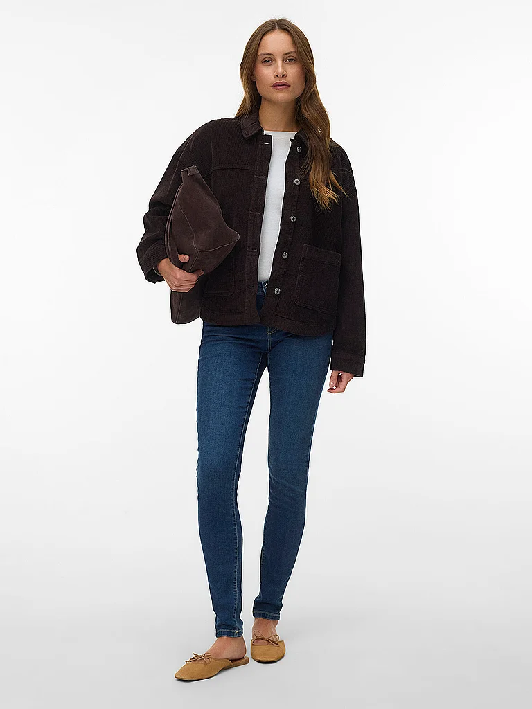 Vêtements Vero Moda VMJAMIE LS CORDUROY SHACKET MIX NOOS pour Femme - vue 5